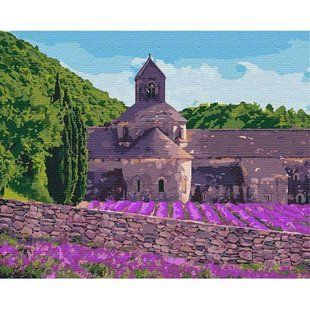 Картина за номерами. "Аромат лаванди" 40 * 50см KHO2292 rt16290 фото