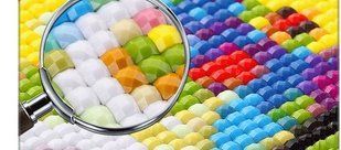 Алмазна мозаїка ColorArt 40х50 Вовки на снігу SP012, повна викладка, квадратні алмазики 640858943 фото
