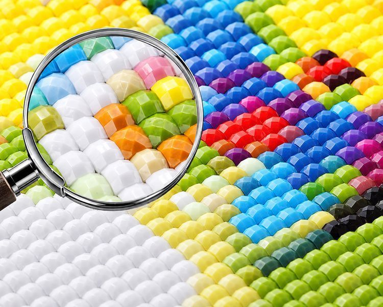 Набір алмазної мозаїки ColorArt 30х40см Коні ST413, повна викладка, квадратні алмазики 580909159 фото