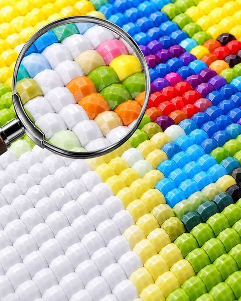 Алмазна мозаїка ColorArt 30х40см Троянди у вазі ST418, повна викладка, квадратні алмазики 580916349 фото